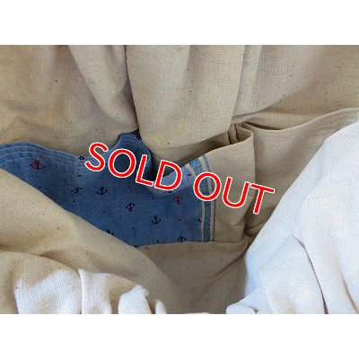 画像6: バンブー持ち手　布パッチバッグ