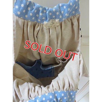 画像5: バンブー持ち手　布パッチバッグ