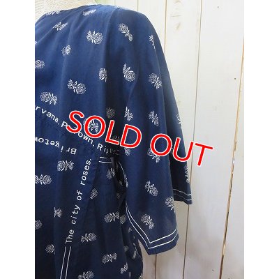 画像4: ポートランド　プリント半袖プルオーバー　ネイビー