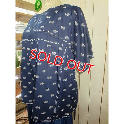 画像3: ポートランド　プリント半袖プルオーバー　ネイビー