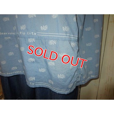 画像4: ポートランド　プリント　ワンピース　ブルーグレー