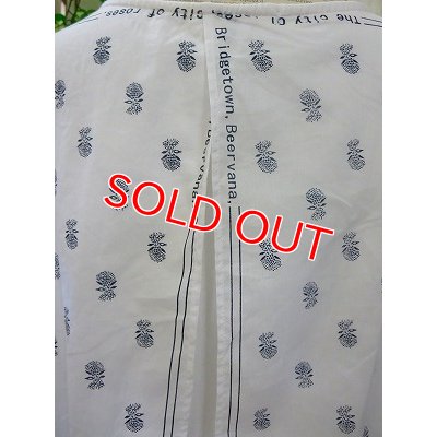 画像7: ポートランド　後身頃ハンカチプリント　ワンピース　ホワイト