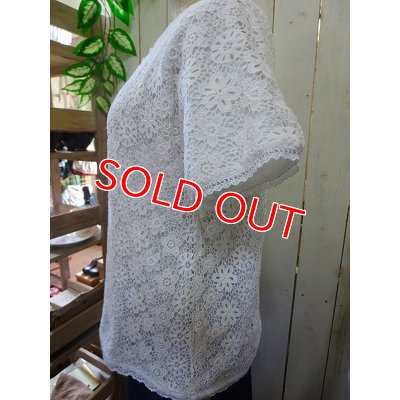 画像5: レースプルオーバー オフホワイト