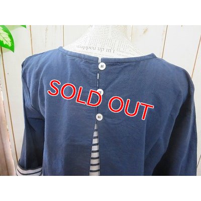 画像6: 2way バックポイントチュニック　ネイビー