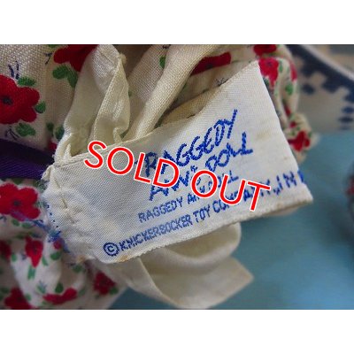 画像4: ニッカーボッカー社　レッドフラワー　ラガディ　アン&アンディ