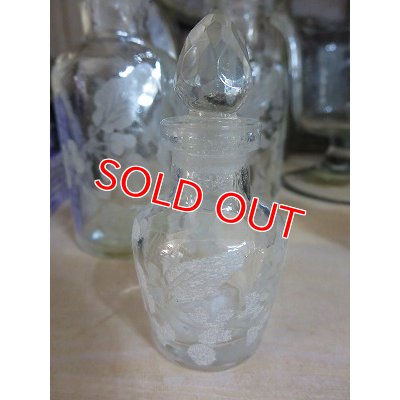 画像1: ミニガラス　香水瓶