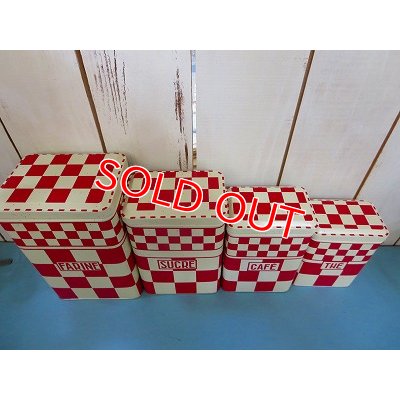 画像3: コントワール・ドゥ・ファミーユ　ダミエキャニスターセット