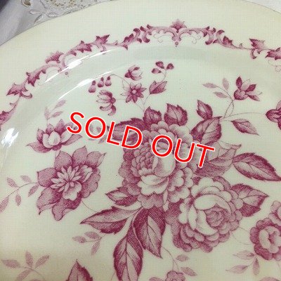 画像5: カミーユ ピンクローズ デザートプレート6柄セット