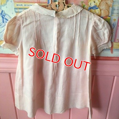 画像7: ヴィンテージ　ピンクベビードレス　ハンガー付き