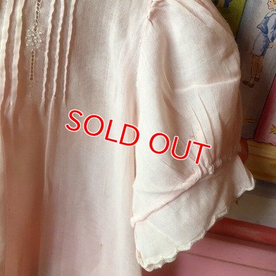 画像5: ヴィンテージ　ピンクベビードレス　ハンガー付き