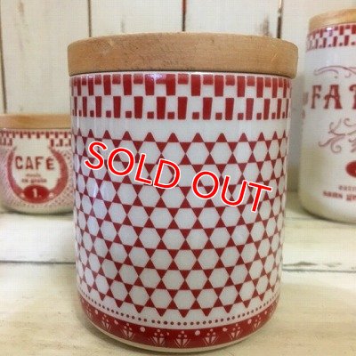 画像5: CF Box入り　キャニスター3個セット　レッド