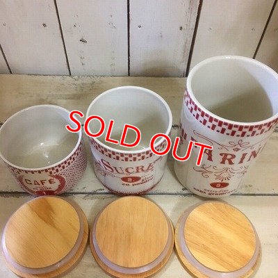 画像8: CF Box入り　キャニスター3個セット　レッド