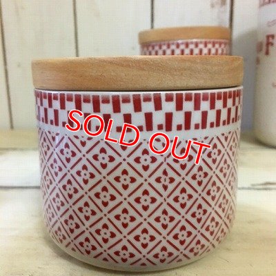 画像3: CF Box入り　キャニスター3個セット　レッド