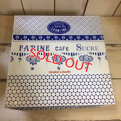 画像10: CF Box入り　キャニスター3個セット　ブルー