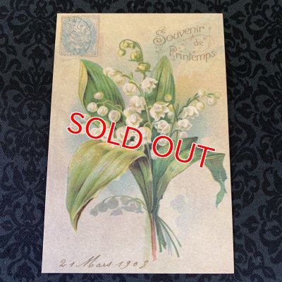 画像4: フラワーポストカード5枚セット すずらん&勿忘草