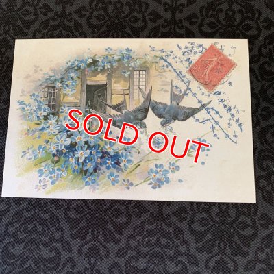 画像7: フラワーポストカード5枚セット すずらん&勿忘草