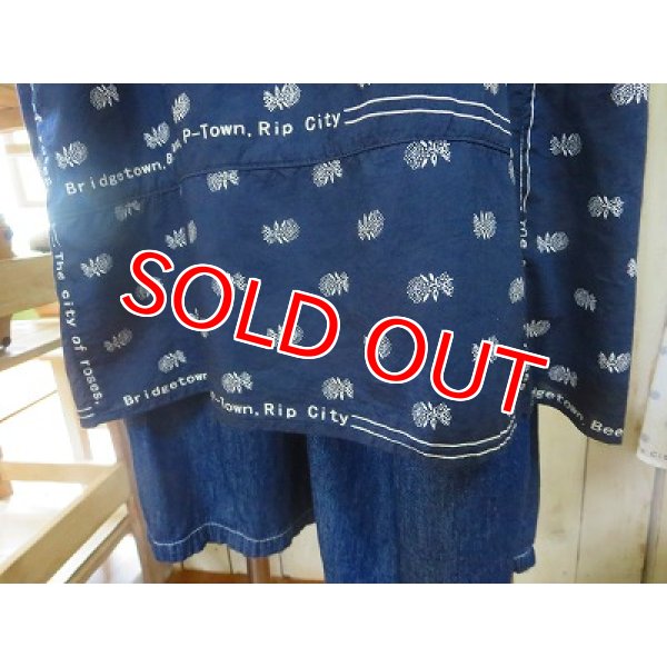 画像5: ポートランド　プリント　ワンピース　ネイビー (5)