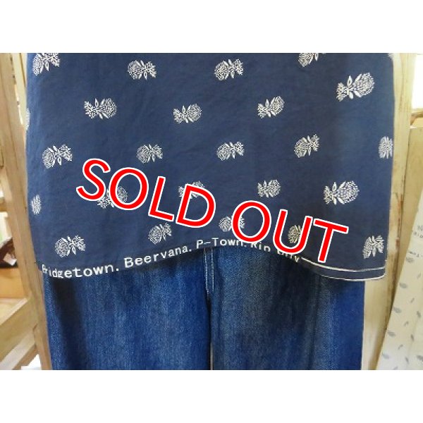 画像5: ポートランド　プリント半袖プルオーバー　ネイビー (5)