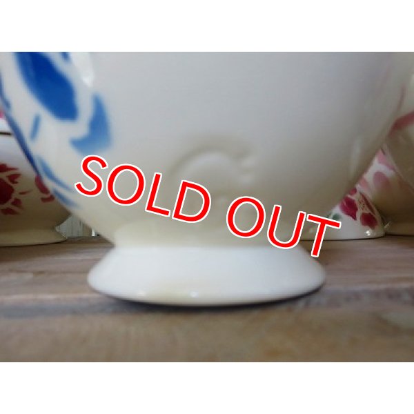 画像5: カフェオレボウル　fleur ブルー (5)