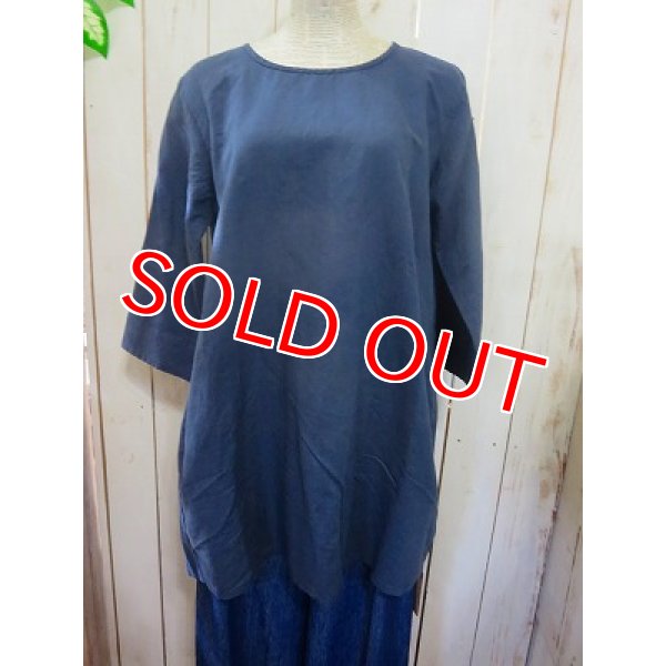 画像7: 2way バックポイントチュニック　ネイビー (7)