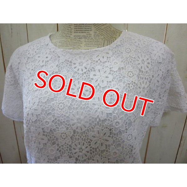 画像3: レースプルオーバー オフホワイト (3)