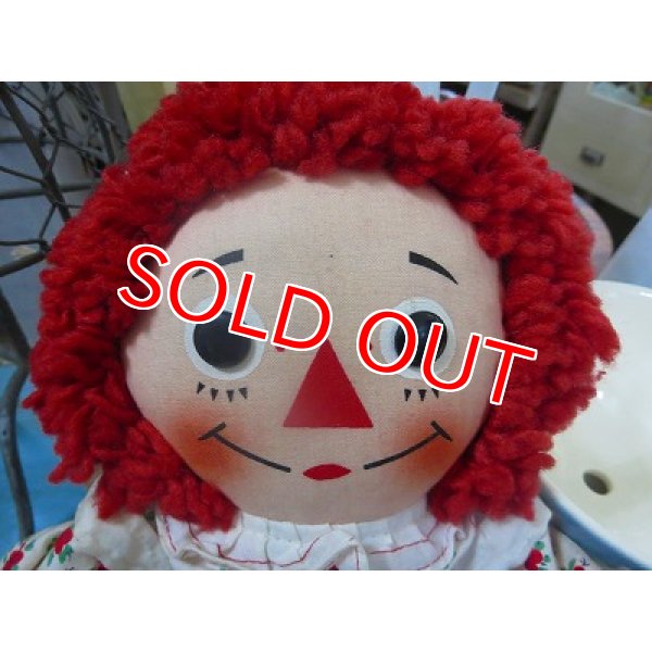 画像6: ニッカーボッカー社 レッドフラワー ラガディ アン&アンディ (6)