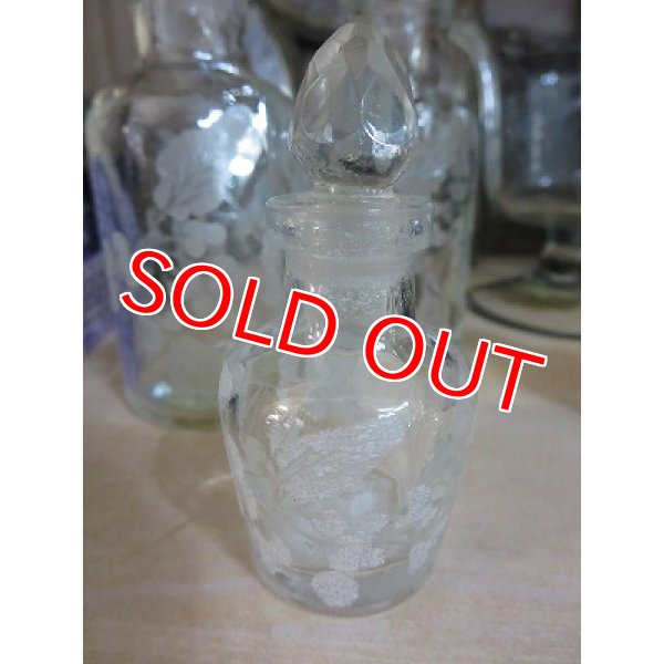 画像1: ミニガラス　香水瓶 (1)