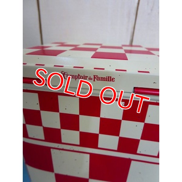 画像8: コントワール・ドゥ・ファミーユ　ダミエキャニスターセット (8)