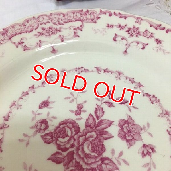 画像3: カミーユ　ピンクローズ　デザートプレート6柄セット (3)