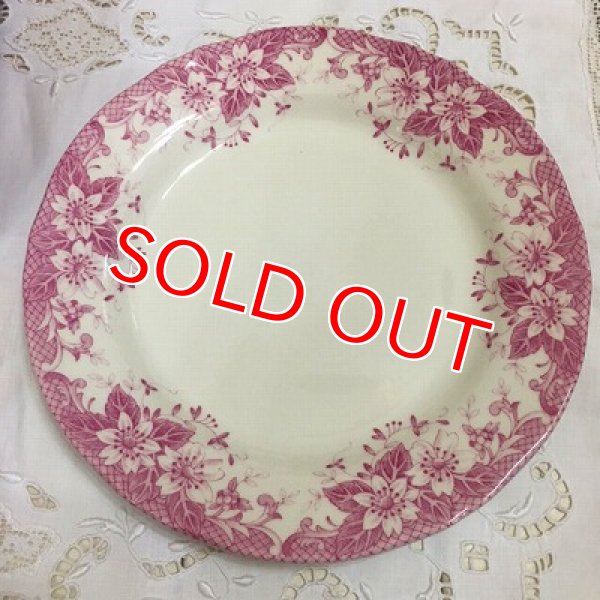 画像10: カミーユ　ピンクローズ　デザートプレート6柄セット (10)