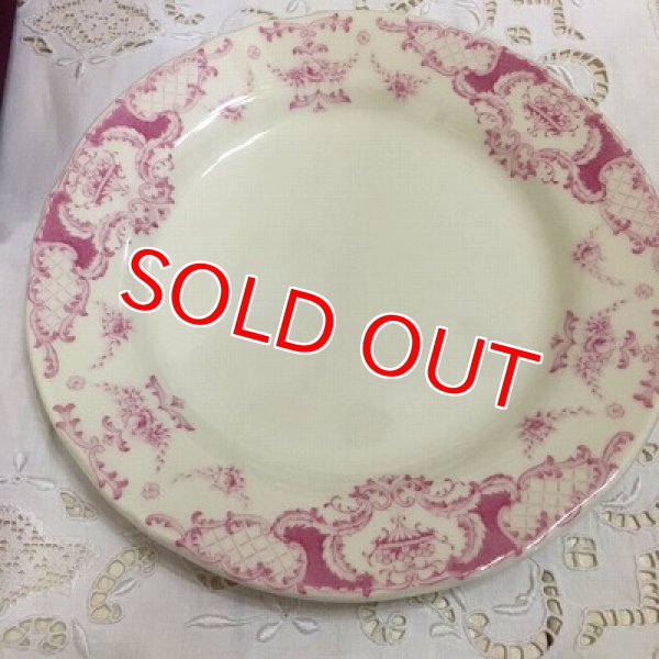 画像8: カミーユ　ピンクローズ　デザートプレート6柄セット (8)