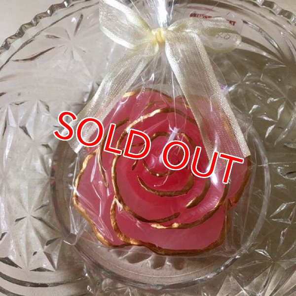 画像4: フローティングキャンドル　プリンセスローズ 新色ワインレッド入荷！ (4)