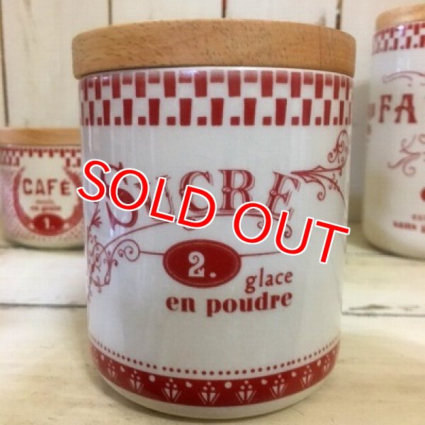 画像4: CF Box入り　キャニスター3個セット　レッド (4)