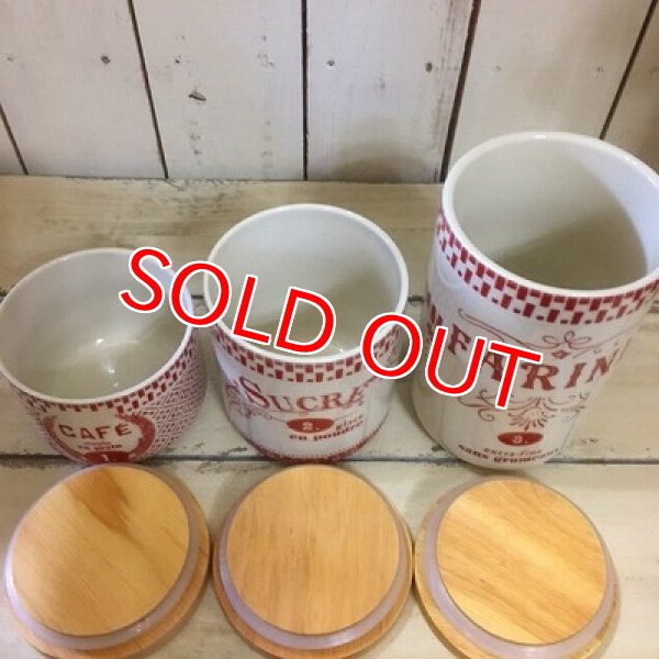 画像8: CF Box入り　キャニスター3個セット　レッド (8)