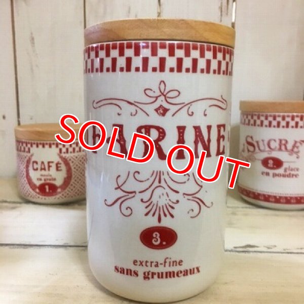 画像6: CF Box入り　キャニスター3個セット　レッド (6)