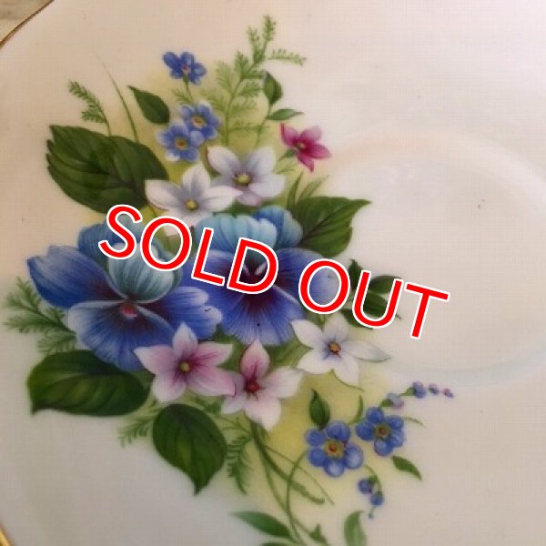 画像6: アンティーク カップ&ソーサー　パンジー (6)