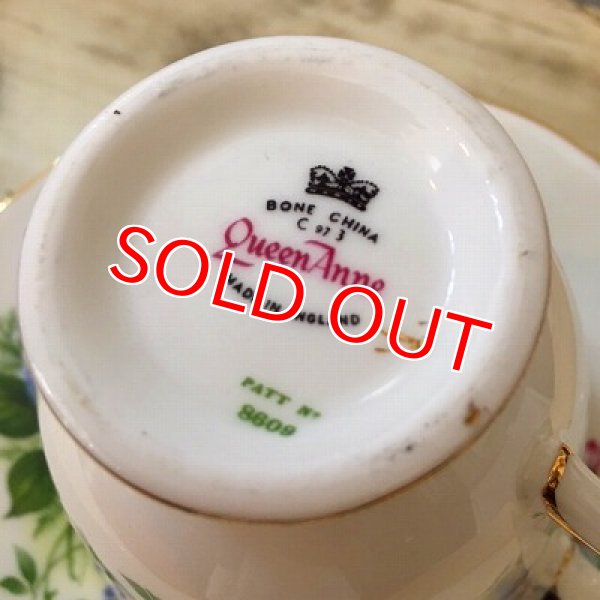 画像8: アンティーク カップ&ソーサー　パンジー (8)