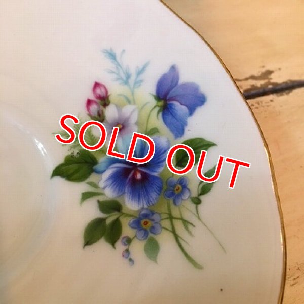 画像7: アンティーク カップ&ソーサー　パンジー (7)