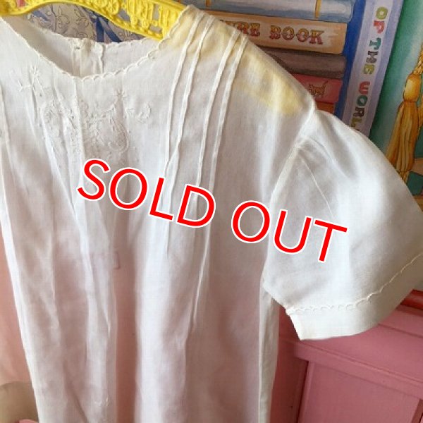 画像5: ヴィンテージ　ベビードレスB　ハンガー付き (5)