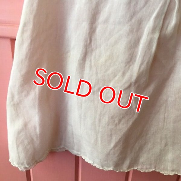 画像6: ヴィンテージ ベビードレスA ハンガー付き (6)