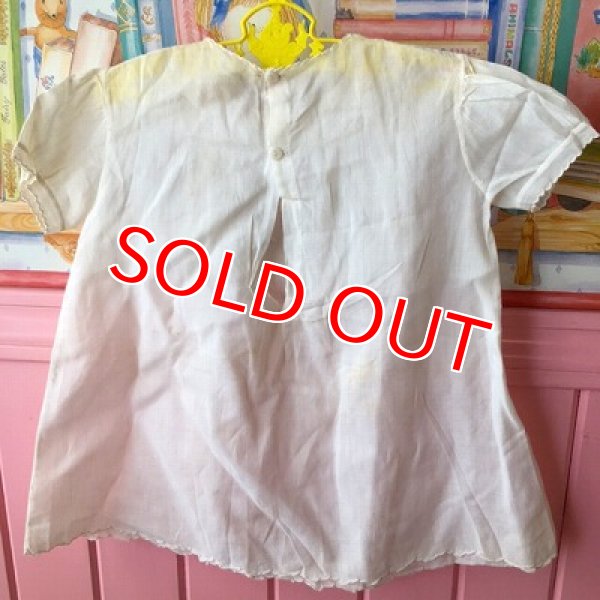 画像4: ヴィンテージ ベビードレスC ハンガー付き (4)