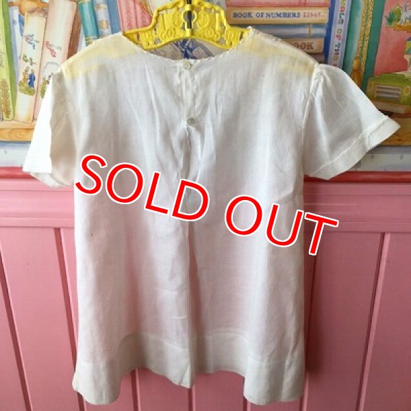 画像4: ヴィンテージ　ベビードレスB　ハンガー付き (4)