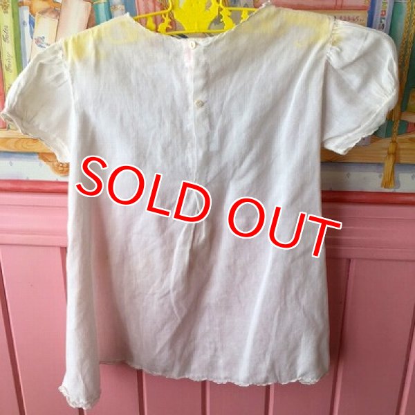 画像5: ヴィンテージ ベビードレスA ハンガー付き (5)