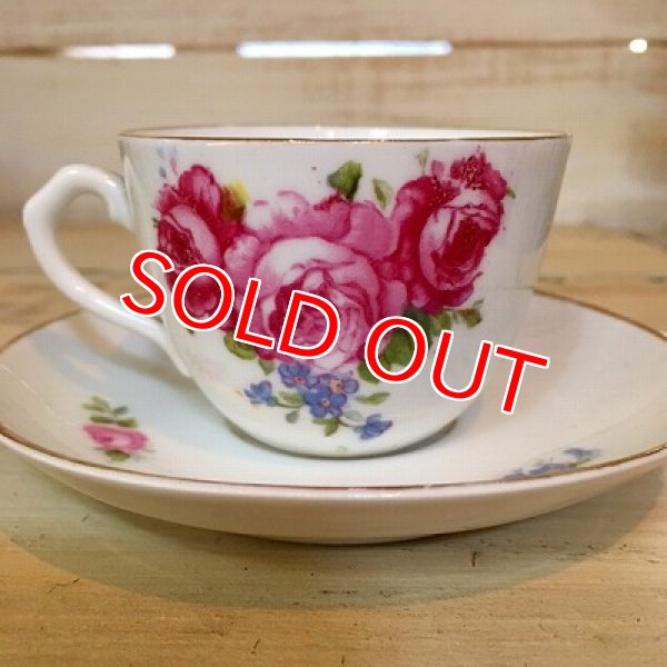 画像4: ローズ ミニカップ&ソーサー (4)