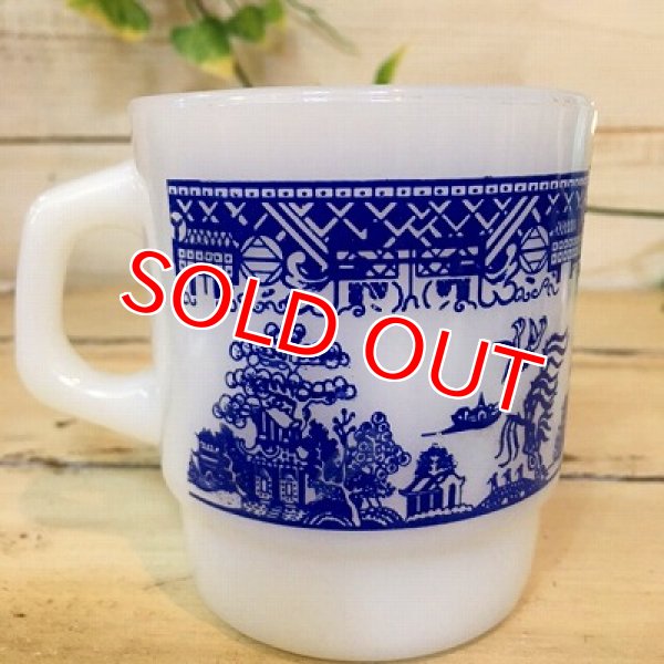 画像3: ファイヤーキング ブルーウィローマグ (3)