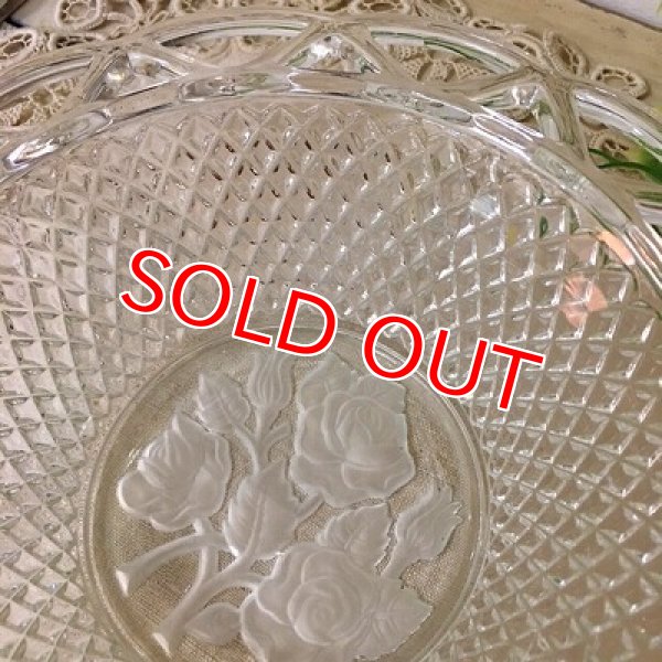 画像6: ヴィンテージ　ローズエンボス　ガラスボウル (6)