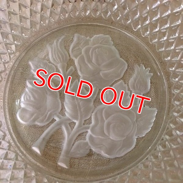 画像3: ヴィンテージ　ローズエンボス　ガラスボウル (3)