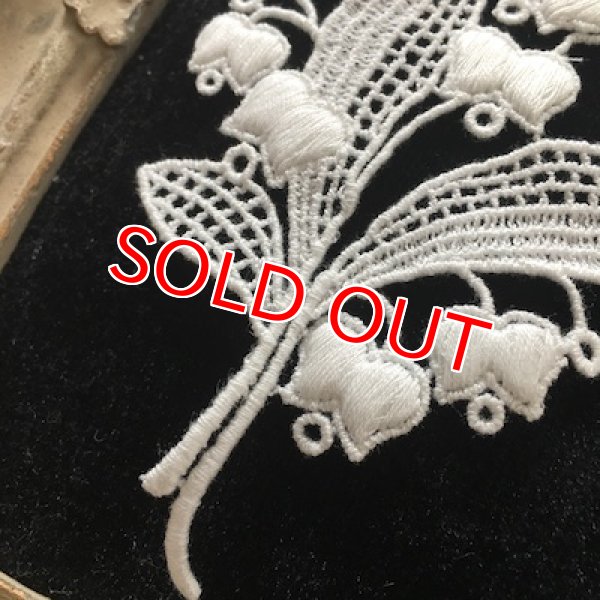 画像4: 日本製　すずらんケミカルレース3枚セット　 (4)